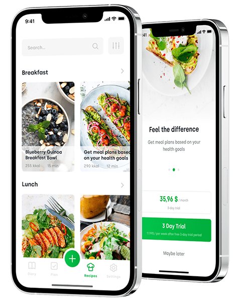 Healthy App for Tracking Calories and Improving Eating Habits