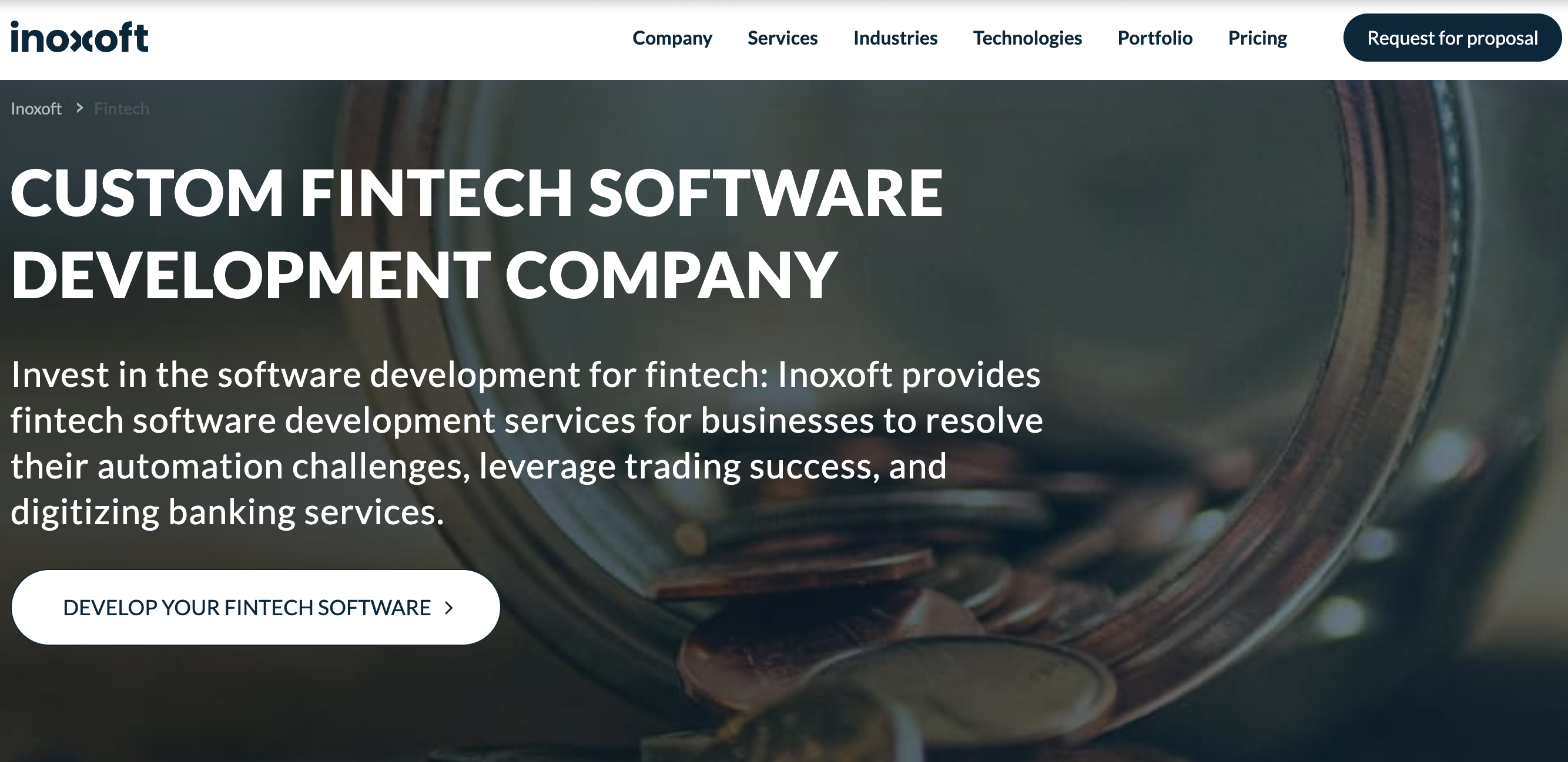 software development for fintech