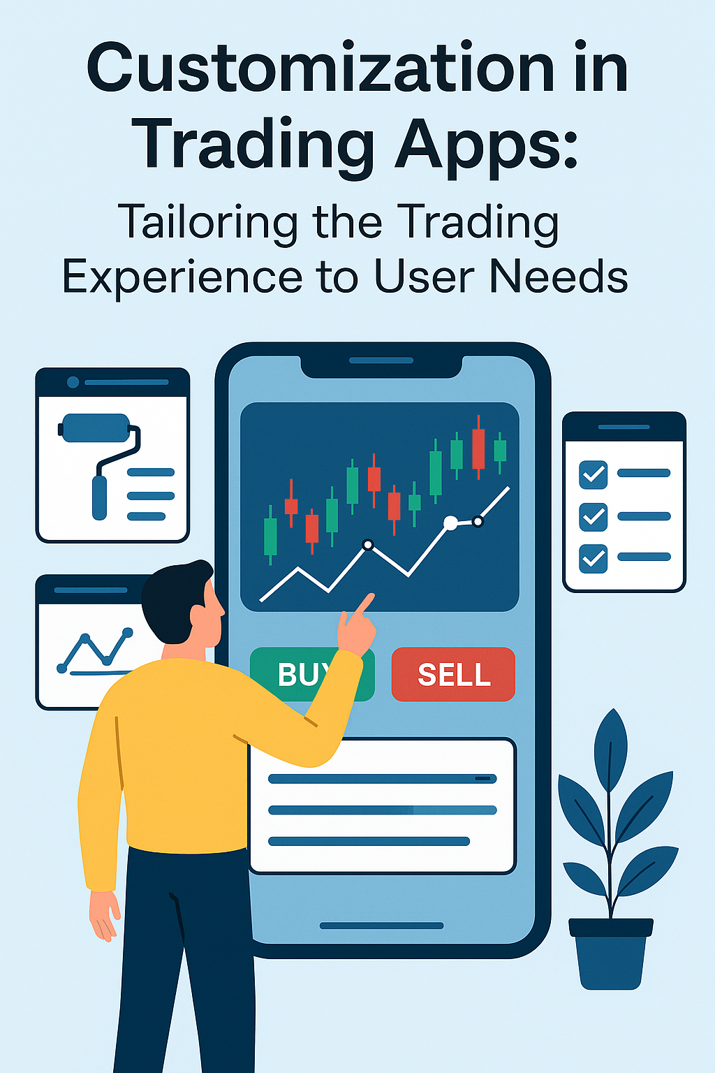 Customization in trading apps