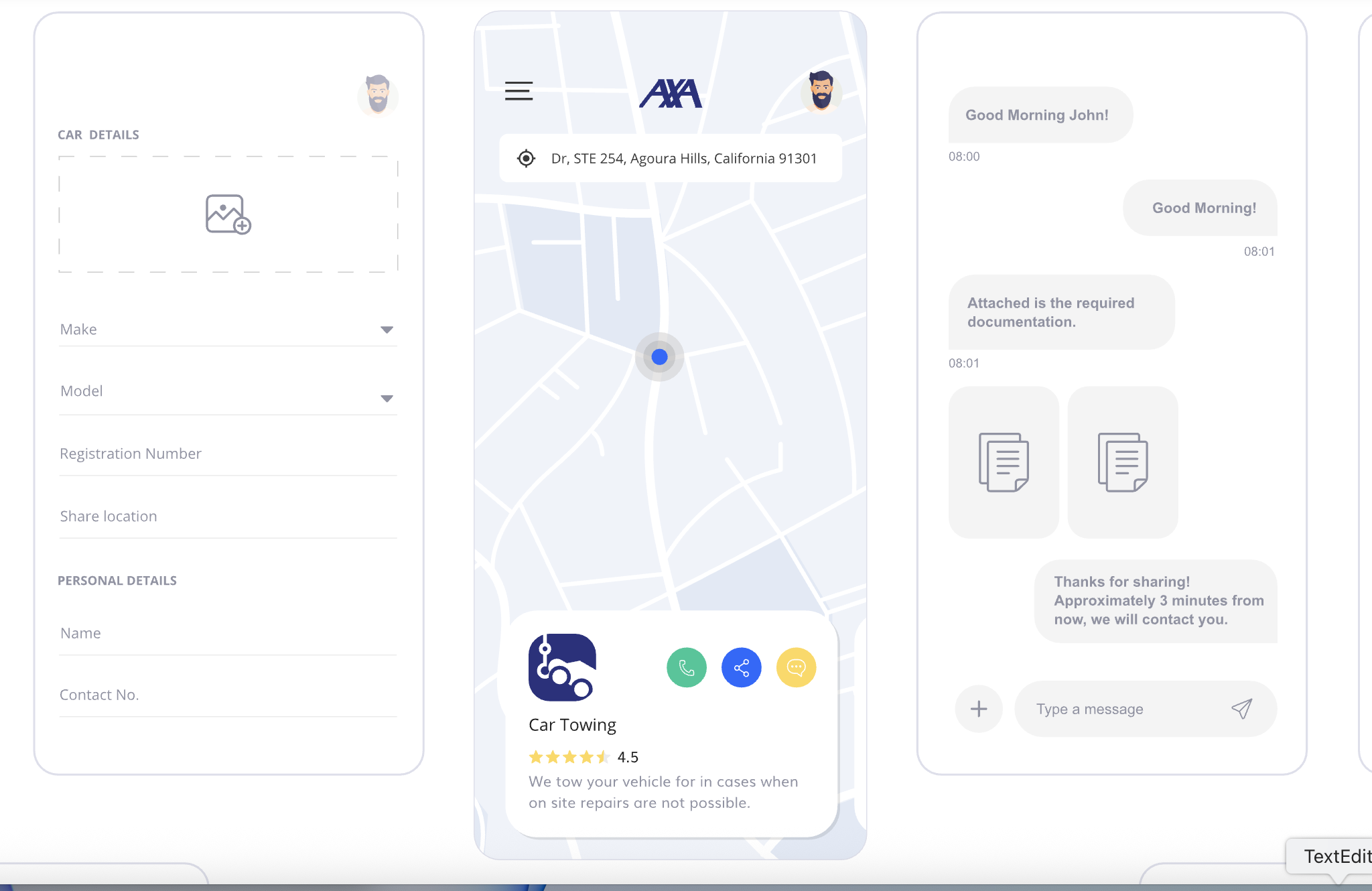 insurance app development