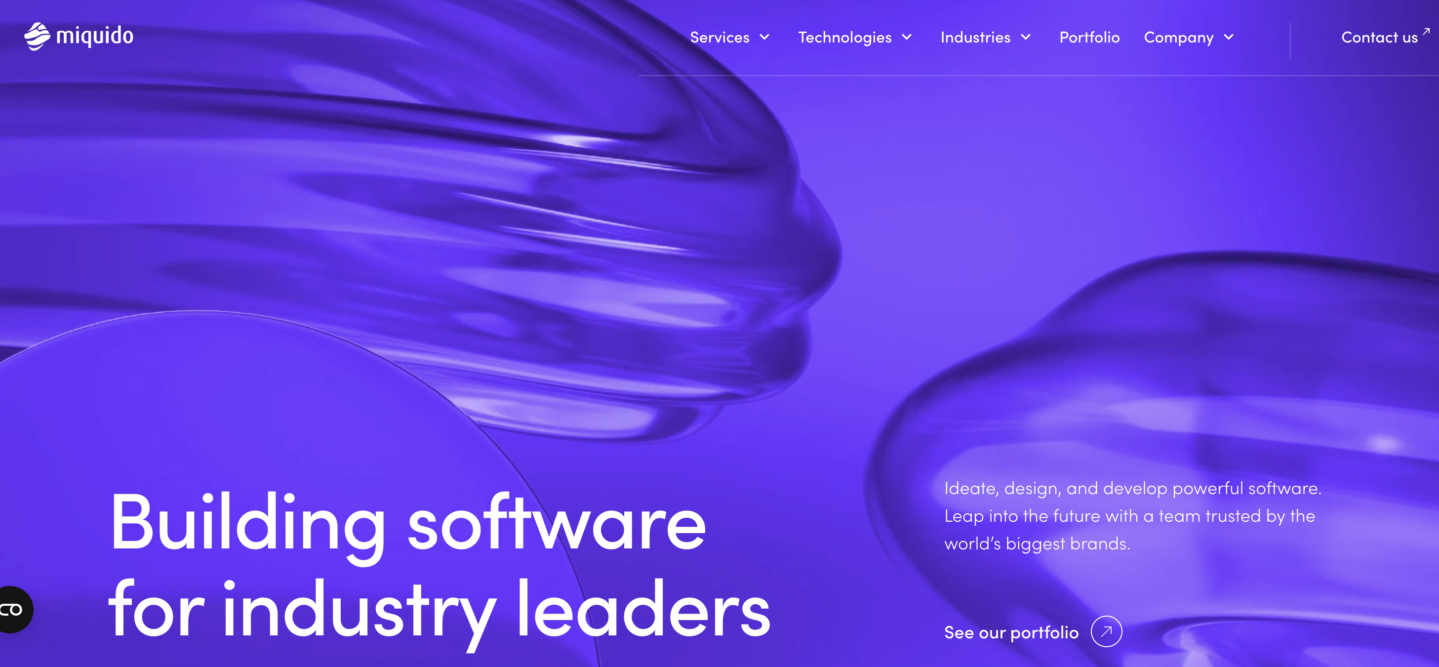 Building Software for Industry Leaders