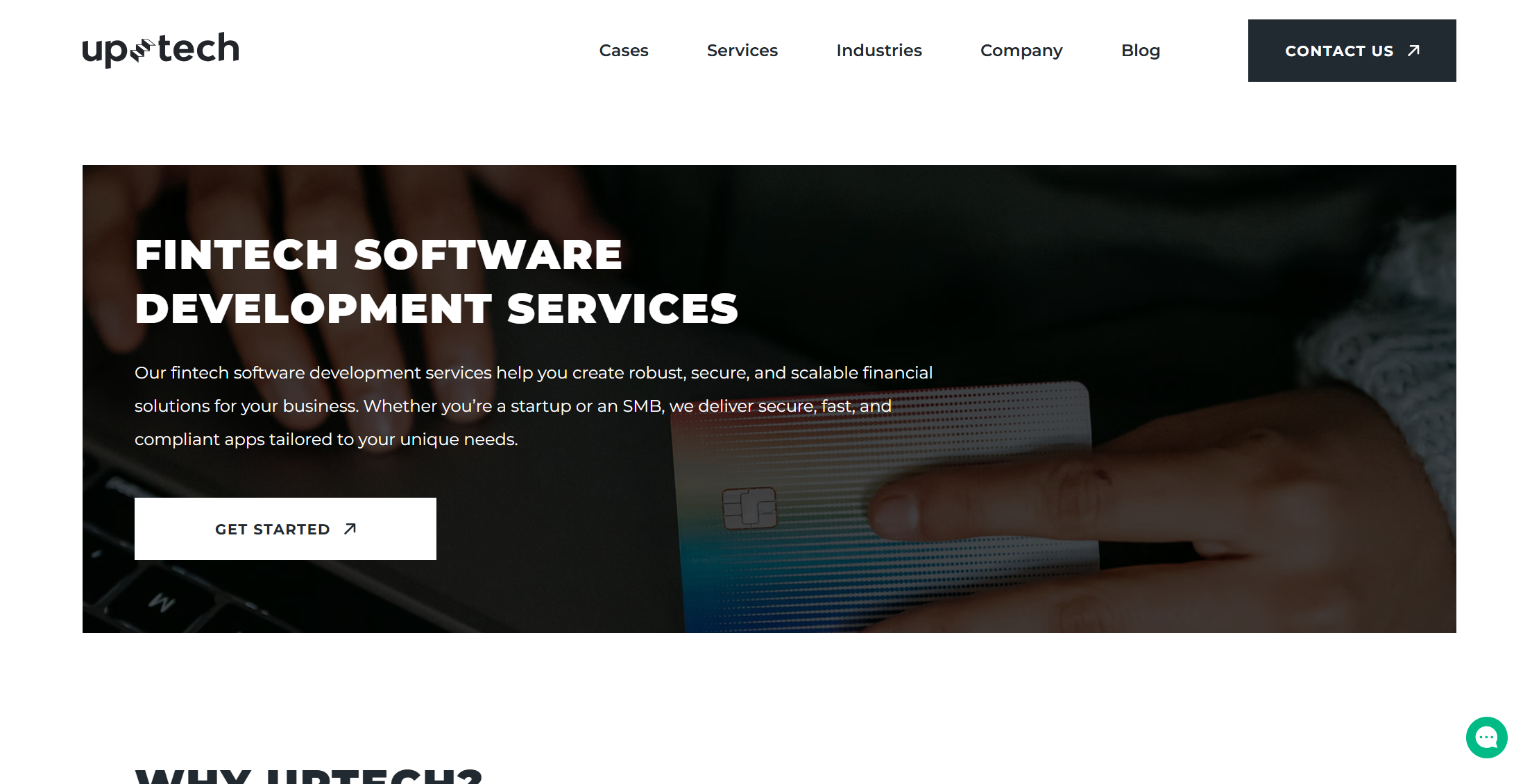 uptech fintech software developments services