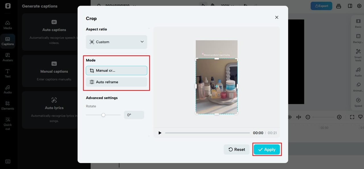 Transparent background